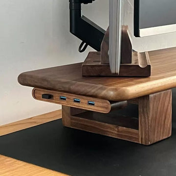 Declutter Your Desk with the Perfect Under-Desk USB Charger from iWoodStore - iWoodStore