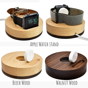 Efficiently Charge Your iPhone and Apple Watch with the iWoodStore Accessories Magsafe Charger Station - iWoodStore
