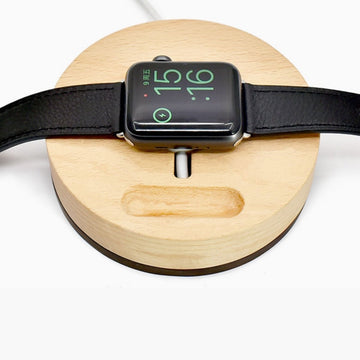 2 in 1 Magsafe Charger Station for iPhone and Watch - iWoodStore