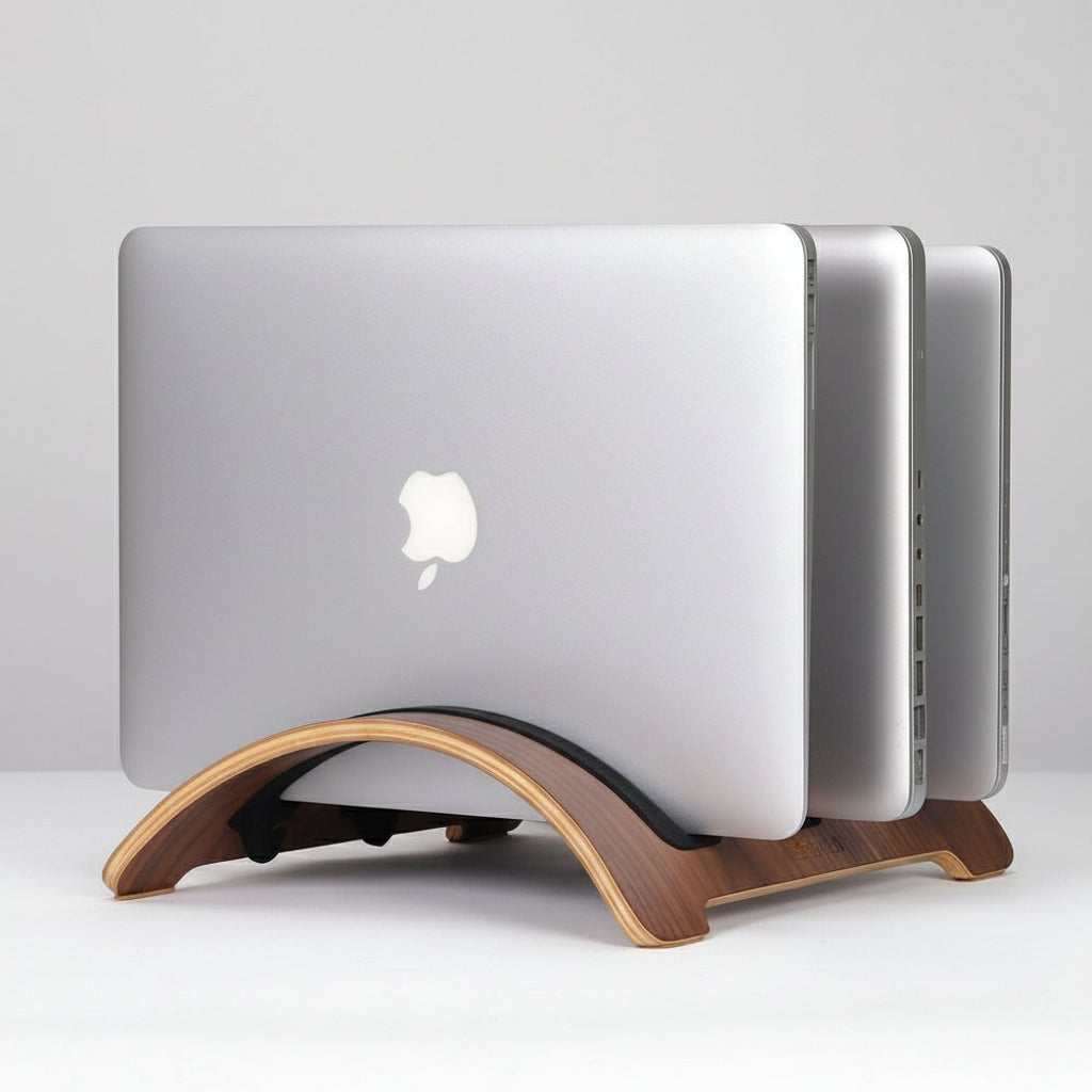 3 in 1 Vertical MacBook Docking Station - iWoodStore