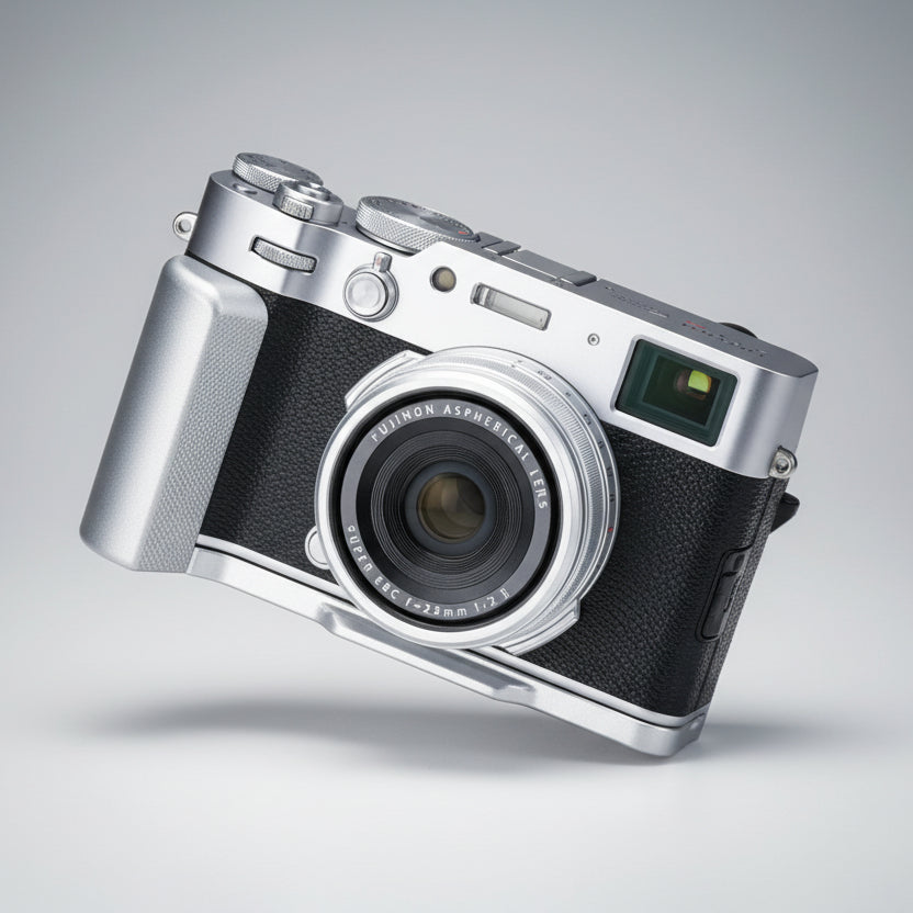 Aluminium Fuji X100VI Grip Handle MS Design - iWoodStore