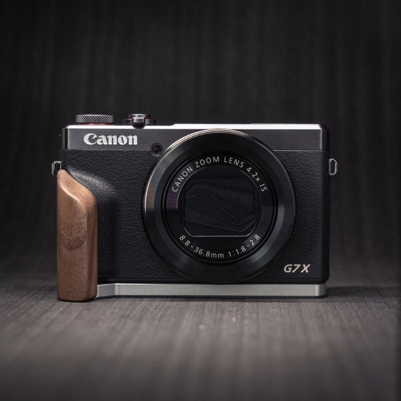 Canon G7X Mark III grip YW wood iwoodstore