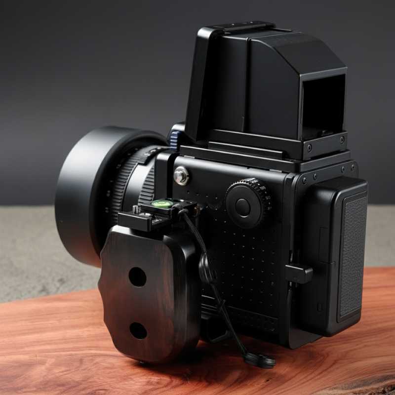 Ergonomic Wood Grip for Mamiya RZ/RB, Hasselblad 203/205 & Contax 645 (Arca-Swiss L-Plate)