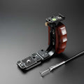 Ergonomic Wood Grip for Mamiya RZ/RB, Hasselblad 203/205 & Contax 645 (Arca-Swiss L-Plate)