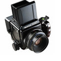 Ergonomic Wood Grip for Mamiya RZ/RB, Hasselblad 203/205 & Contax 645 (Arca-Swiss L-Plate)