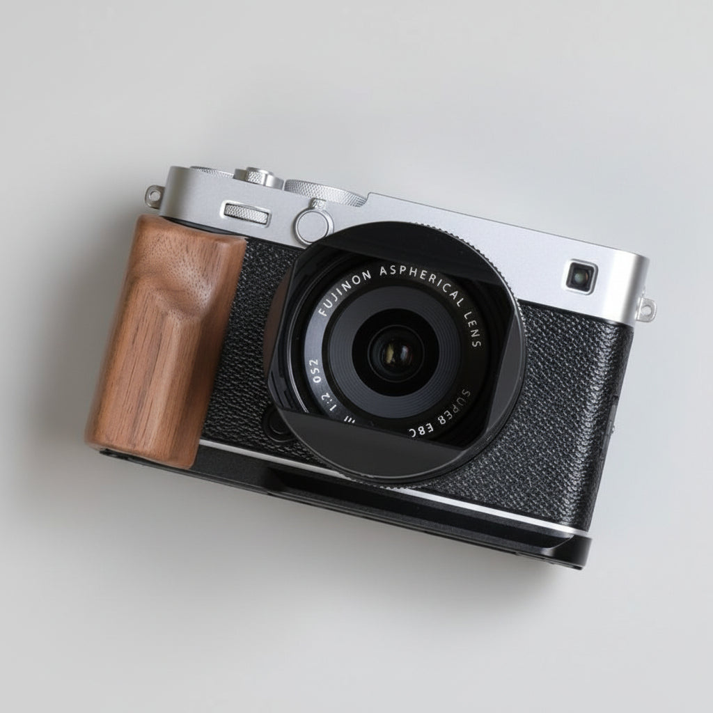 Fuji XE5 Grip Wood By MS Design (X - E5) - iWoodStore