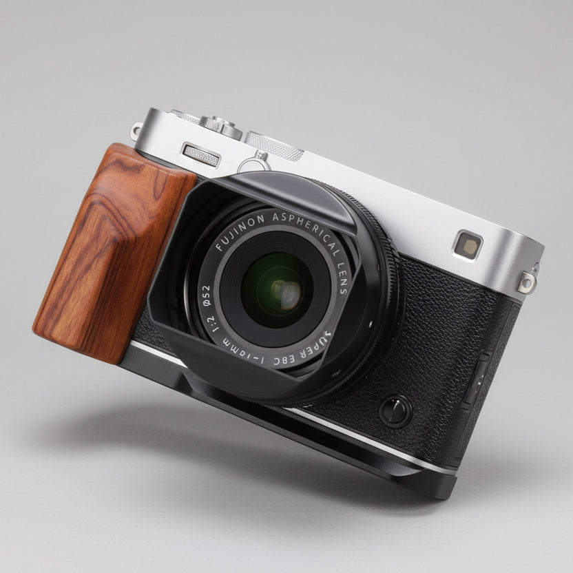 Fuji XE5 Grip Wood By MS Design (X - E5) - iWoodStore