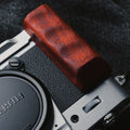 Fujifilm X-T30 III (Gen 3) Wooden Grip | Ergonomic L-Grip