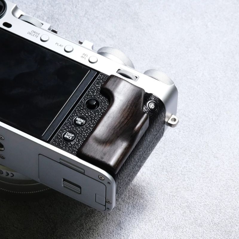 Handcrafted Wooden Thumb Rest for Fujifilm XE5 iwoodstore