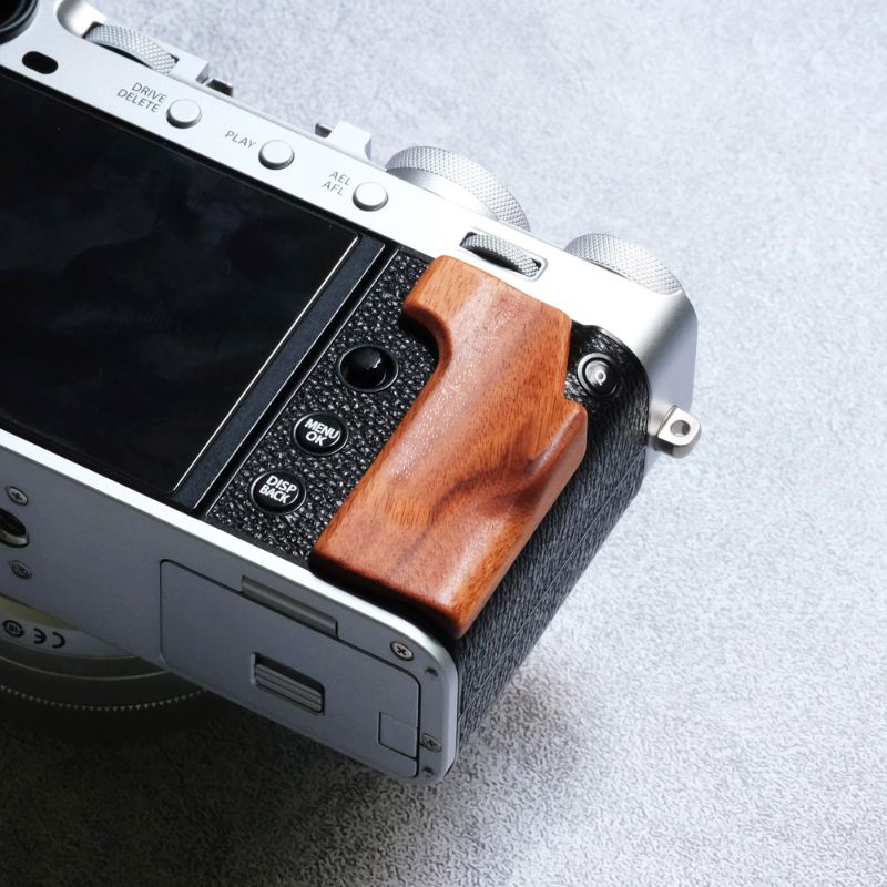 Handcrafted Wooden Thumb Rest for Fujifilm XE5 iwoodstore