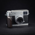 Handcrafted Wooden Grip for Fujifilm Xhalf | Ergonomic Arca-Swiss Handgrip