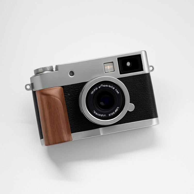 Handcrafted Wooden Grip for Fujifilm Xhalf | Ergonomic Arca-Swiss Handgrip
