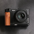Nikon ZR Ergonomic Wood Grip (Arca-Swiss L-Plate) MS Design 