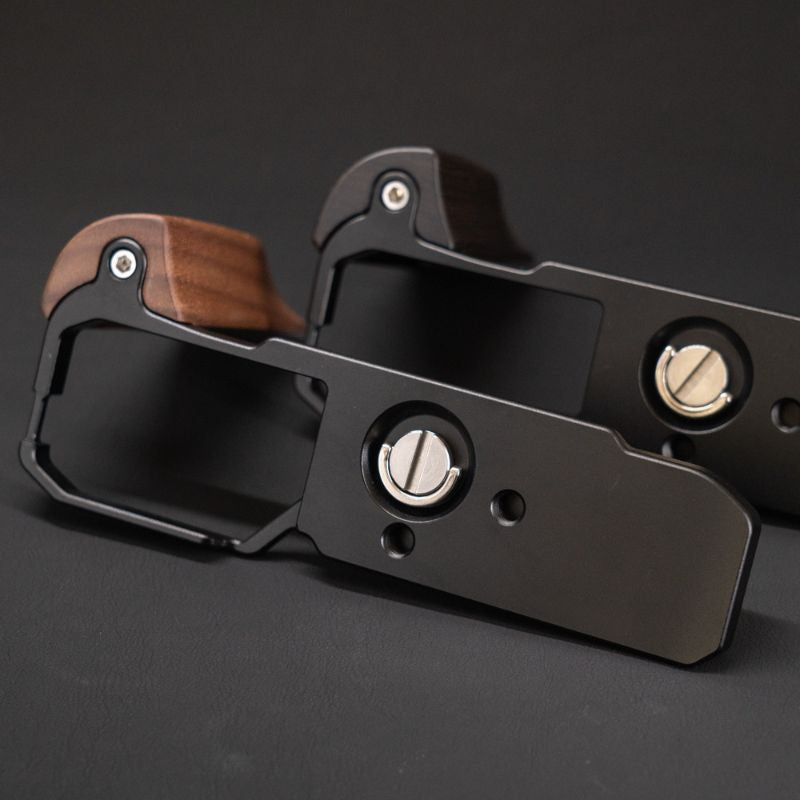 Premium Wooden Handgrip for Nikon Zf | Ergonomic L-Shape with Arca-Swiss Base iwoodstore