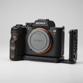Sony A7M5 Wooden Handgrip | Ergonomic L-Plate & Battery Access | iWoodStore