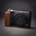Brown Walnut Wood Ricoh GR4 Handgrip WG Design iWoodStore