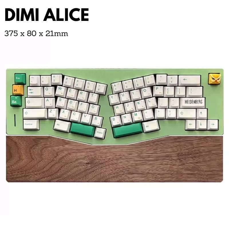Alice Keyboard Wrist Rest for Keychron Q8 Spring Lucifer ACR Pro - iWoodStore