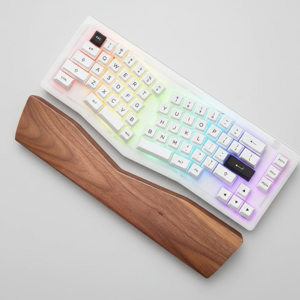 Alice Keyboard Wrist Rest for Keychron Q8 Spring Lucifer ACR Pro - iWoodStore