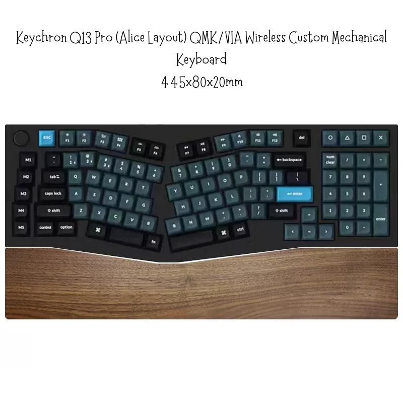 Alice Keyboard Wrist Rest for Keychron Q8 Spring Lucifer ACR Pro - iWoodStore