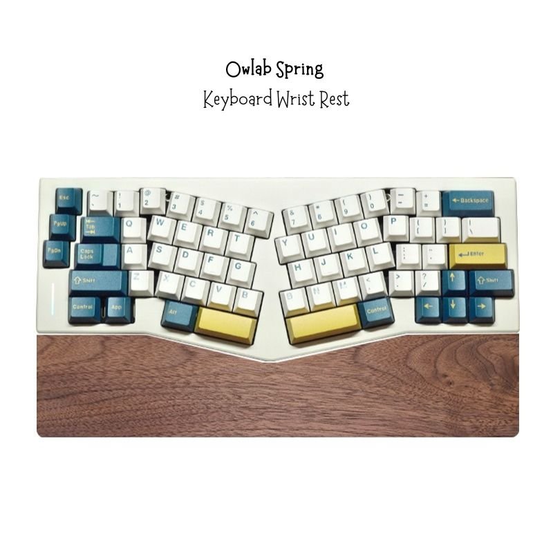 Alice Keyboard Wrist Rest for Keychron Q8 Spring Lucifer ACR Pro - iWoodStore