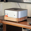 Apple Mac Mini M4 Stand Holder Wood - iWoodStore