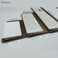 Apple Magic Keyboard Tray Walnut - iWoodStore