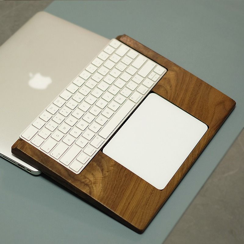 Apple Magic Keyboard Tray Walnut - iWoodStore