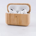 Bamboo AirPods Pro Case with Keychain - iWoodStore