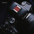 Canon EOS R5 R6 Hot Shoe Cover Wood - iWoodStore