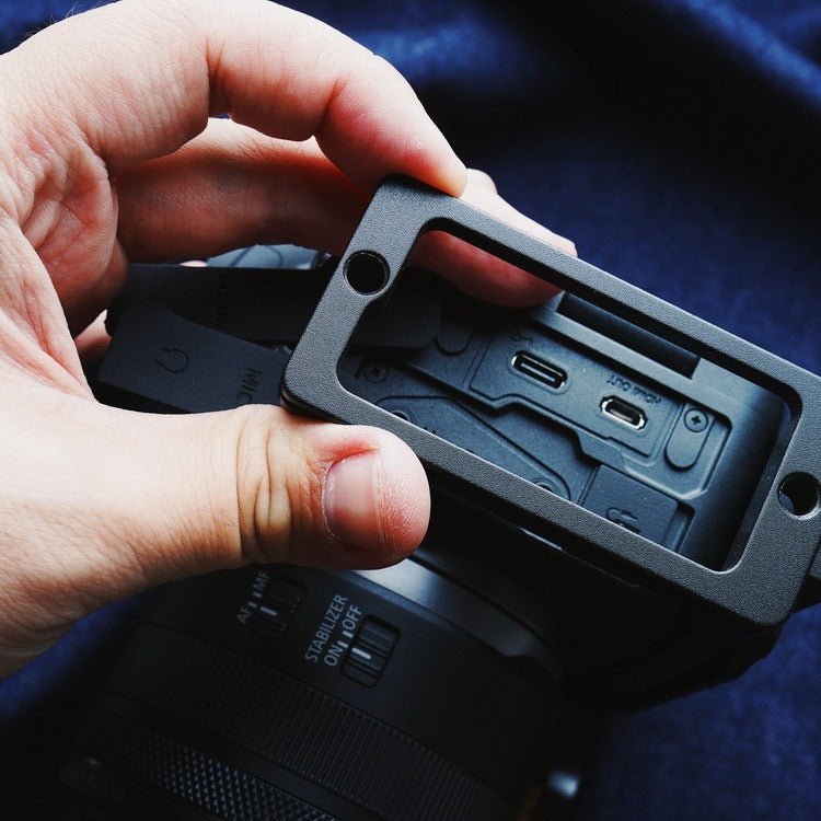 Canon EOS R6 R5 Hand Grip - iWoodStore