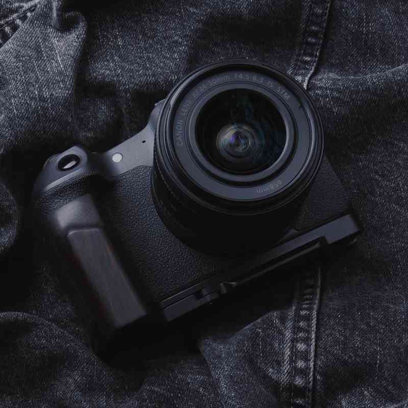 Canon R8 Grip Wood EOS R8 Handgrip - iWoodStore
