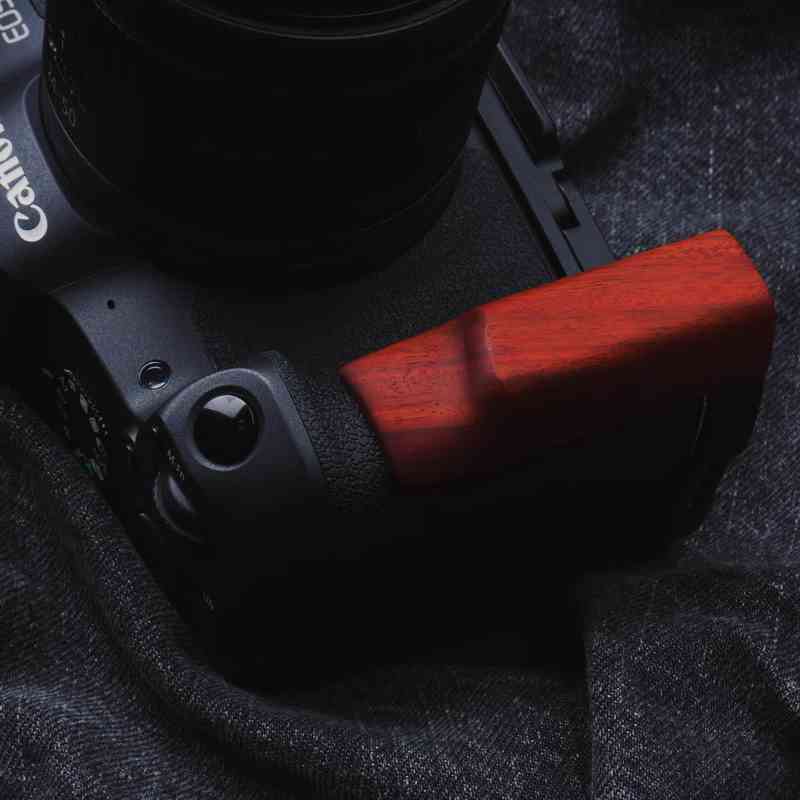 Canon R8 Grip Wood EOS R8 Handgrip - iWoodStore