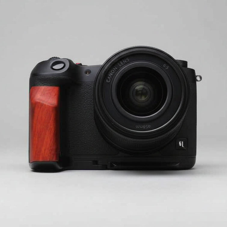 Canon R8 Grip Wood EOS R8 Handgrip - iWoodStore