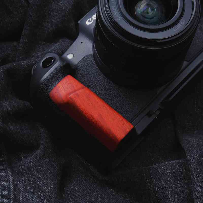 Canon R8 Grip Wood EOS R8 Handgrip - iWoodStore