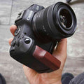 Canon R8 Grip Wood EOS R8 Handgrip - iWoodStore