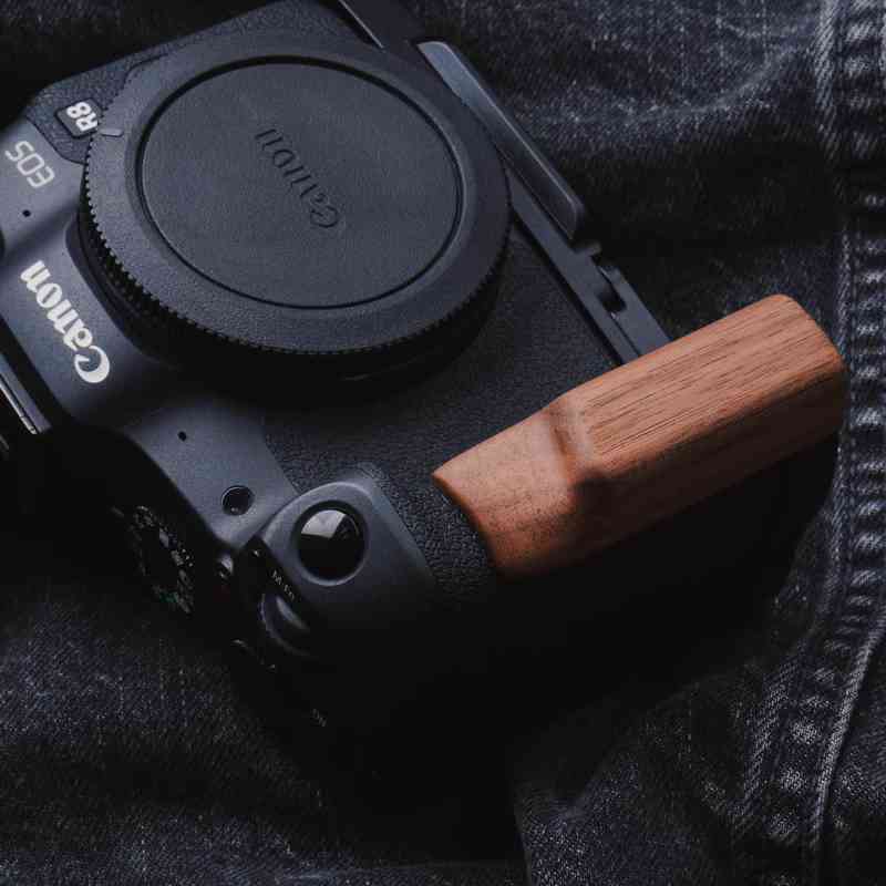 Canon R8 Grip Wood EOS R8 Handgrip - iWoodStore