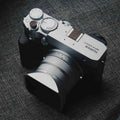 Cover Set Fuji GFX100RF GFX50 Hotshoe Shutter Button Wood - iWoodStore