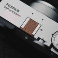 Cover Set Fuji GFX100RF GFX50 Hotshoe Shutter Button Wood - iWoodStore