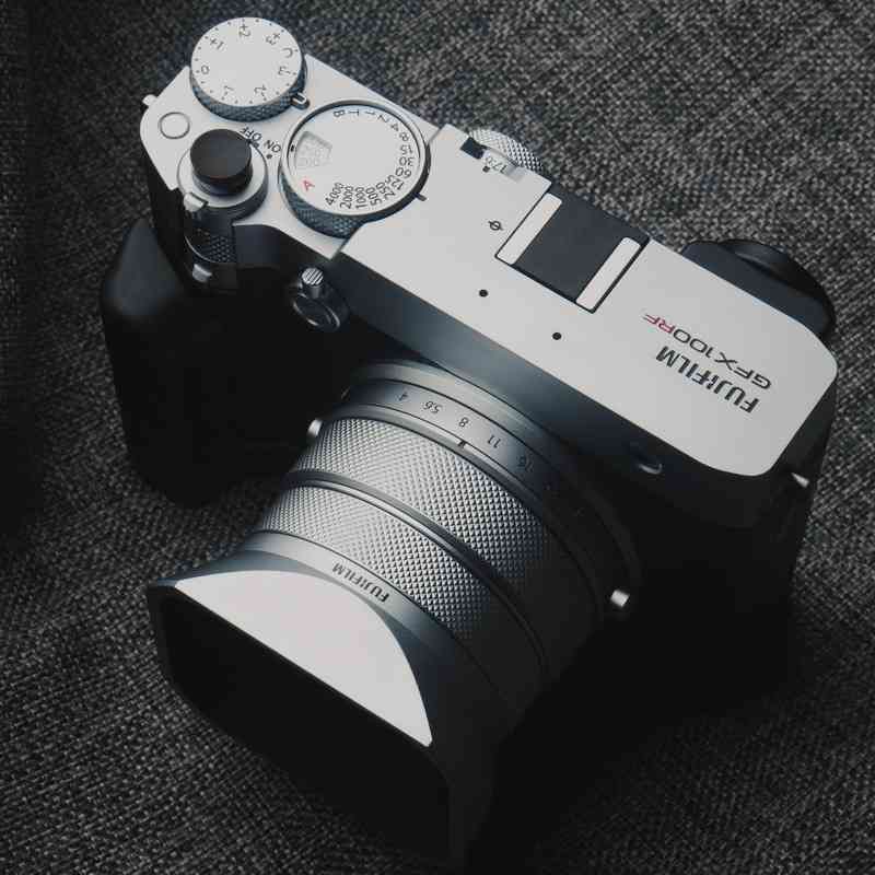 Cover Set Fuji GFX100RF GFX50 Hotshoe Shutter Button Wood - iWoodStore
