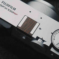 Cover Set Fuji GFX100RF GFX50 Hotshoe Shutter Button Wood - iWoodStore