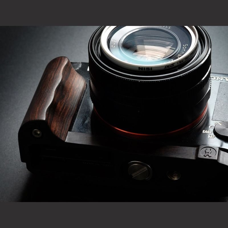 Dark Ebony Hand Grip for Sony RX1R2 - iWoodStore