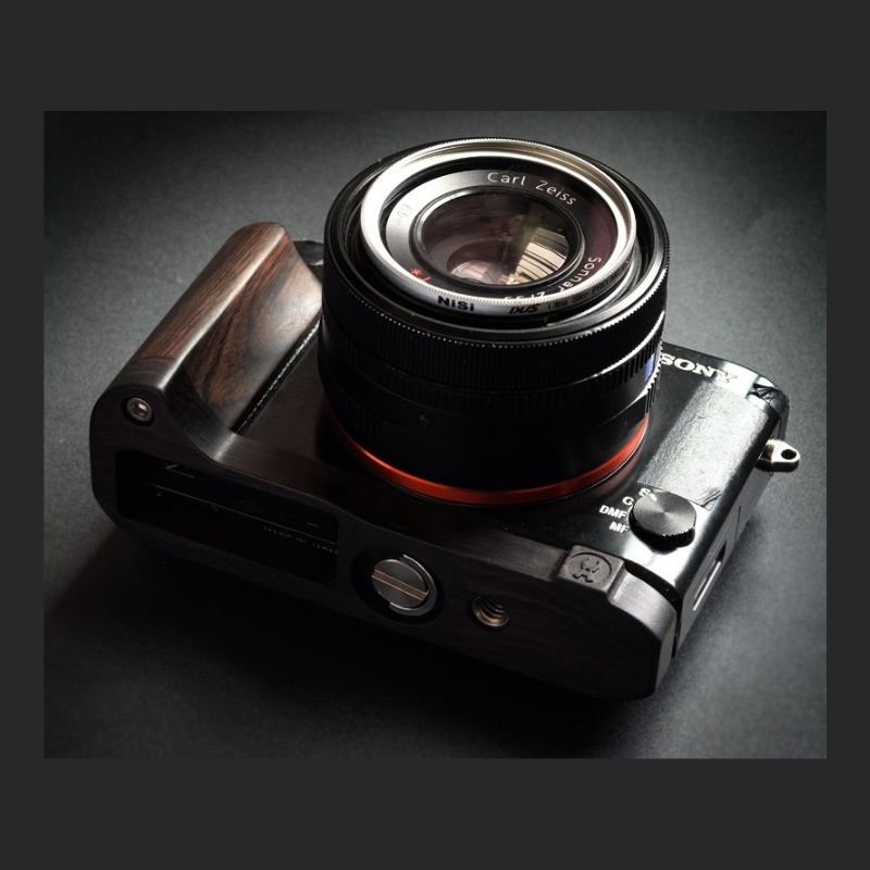 Dark Ebony Hand Grip for Sony RX1R2 - iWoodStore