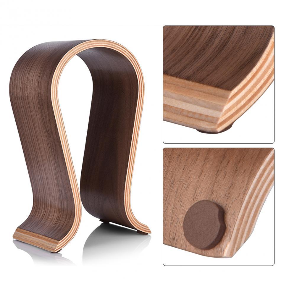 Earphone Hanger U shaped Headphone Stand - iWoodStore