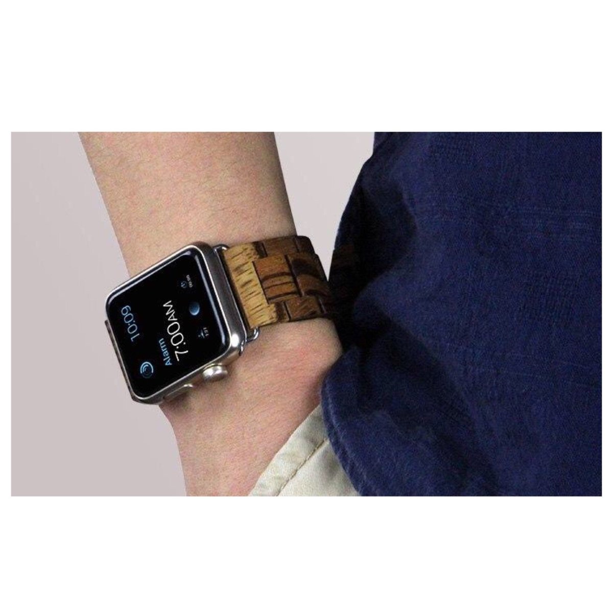 Ebony Apple Watch Wooden Band - iWoodStore