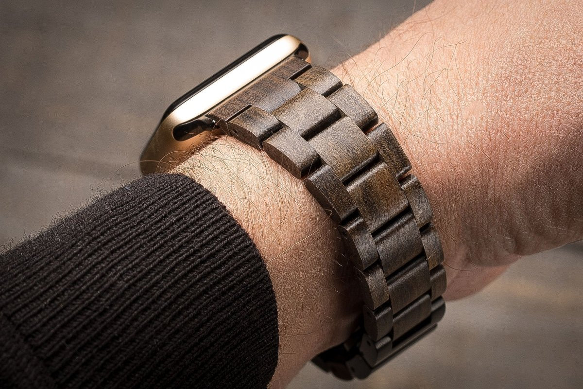 Ebony Apple Watch Wooden Band - iWoodStore