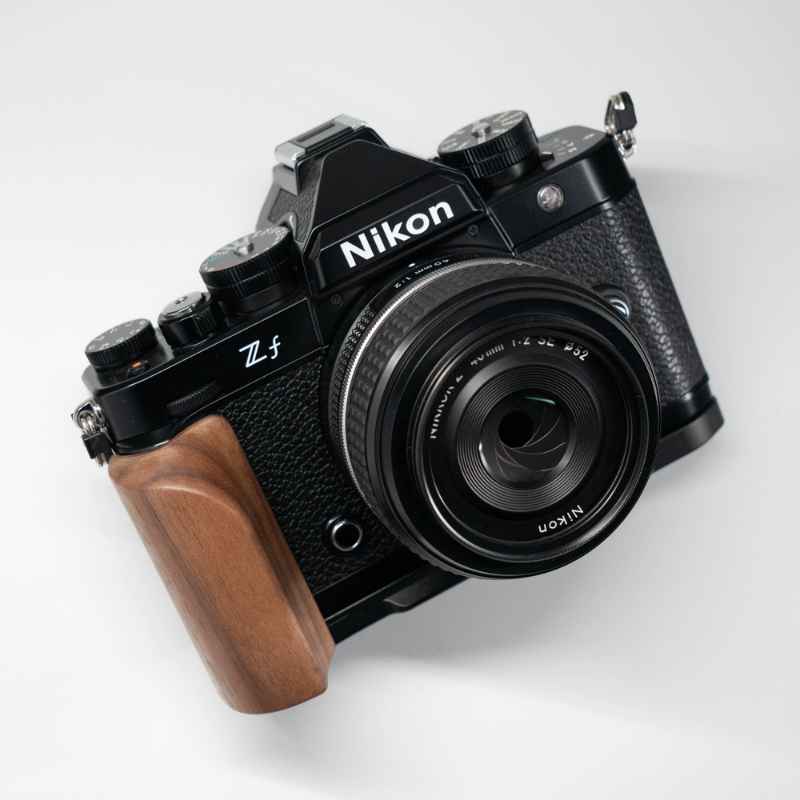 Elegant Nikon Zf Handgrip by WG Design - iWoodStore