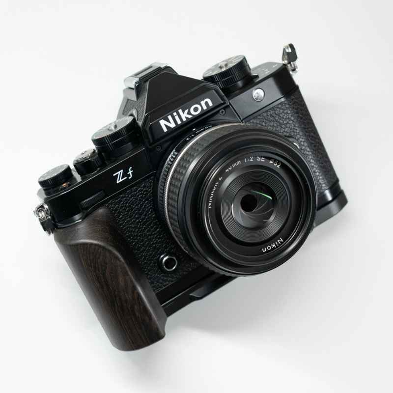 Elegant Nikon Zf Handgrip by WG Design - iWoodStore
