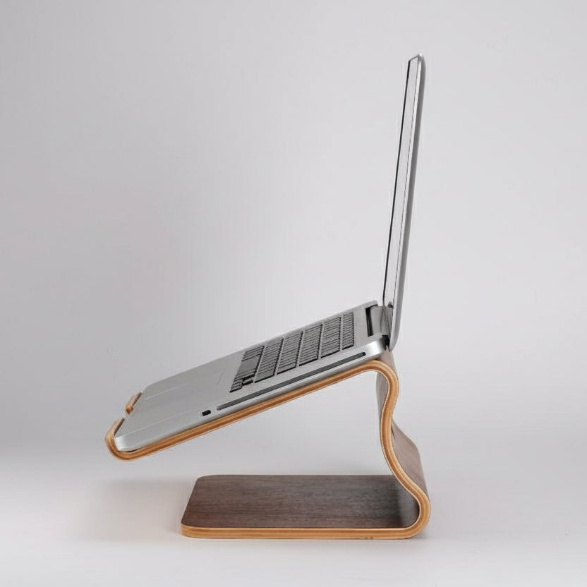 Elevated Laptop Riser Stand - iWoodStore
