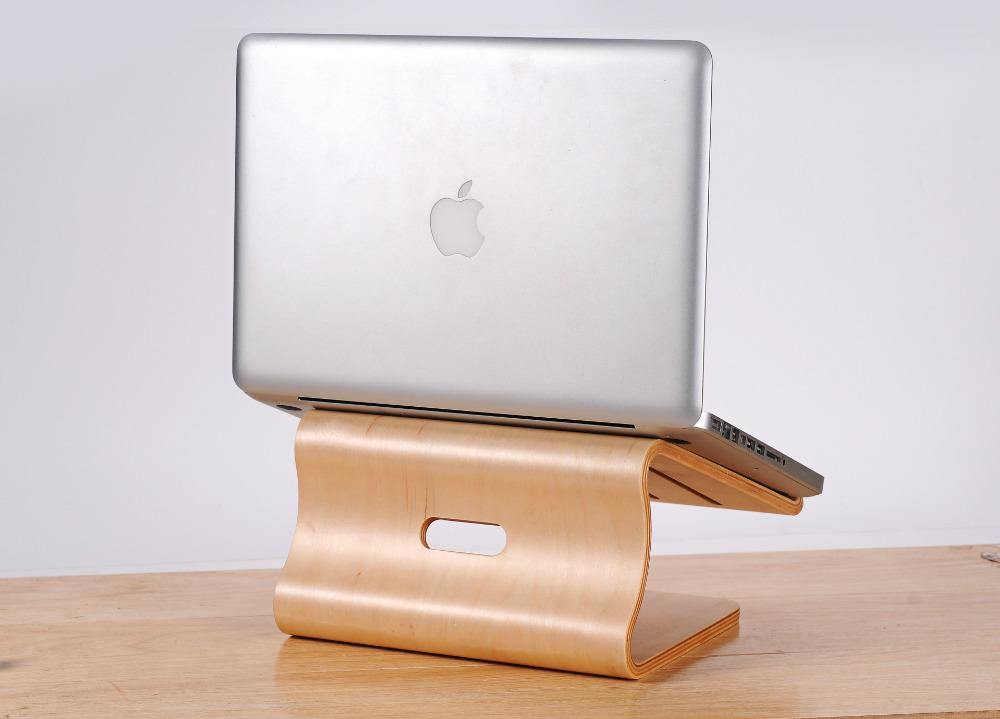 Elevated Laptop Riser Stand - iWoodStore