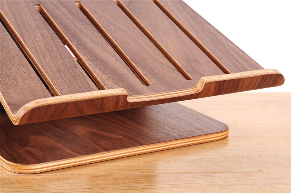 Elevated Laptop Riser Stand - iWoodStore